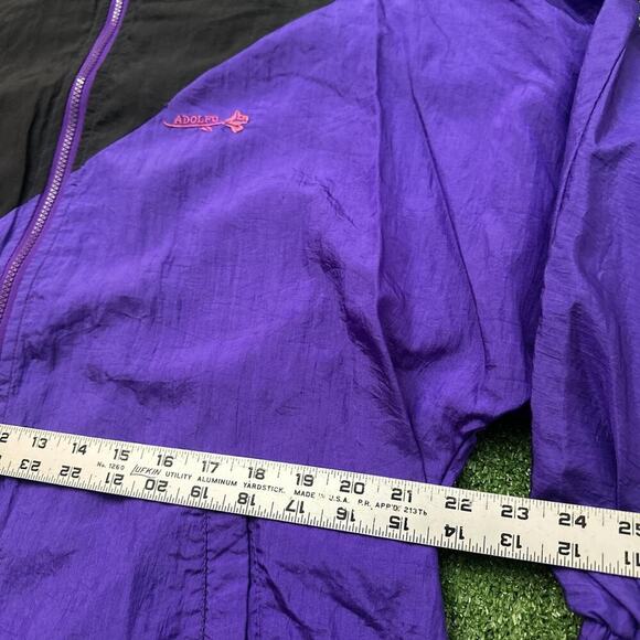 Vintage Adolfo Sport Windbreaker Jacket - Picture 2 of 5